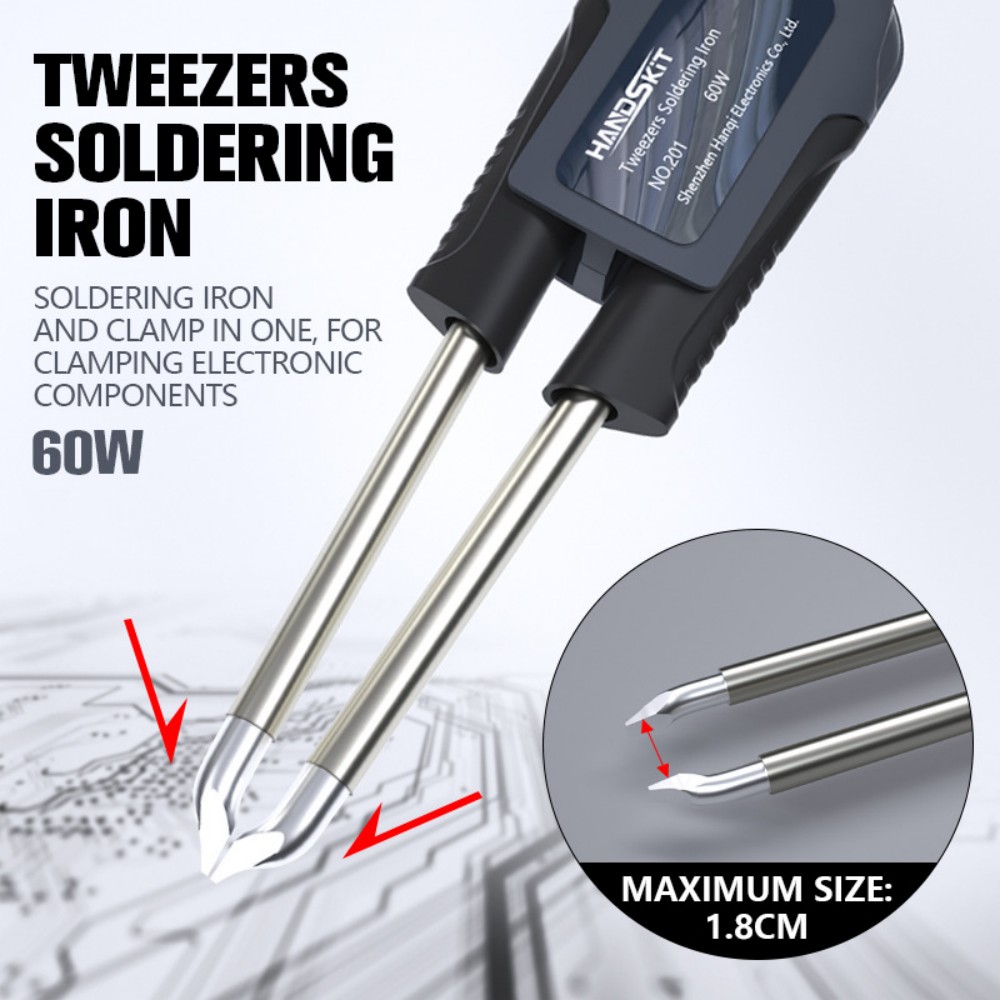 Electronics Stuff - T12 Soldering Tweezer Handle – Dual-Channel