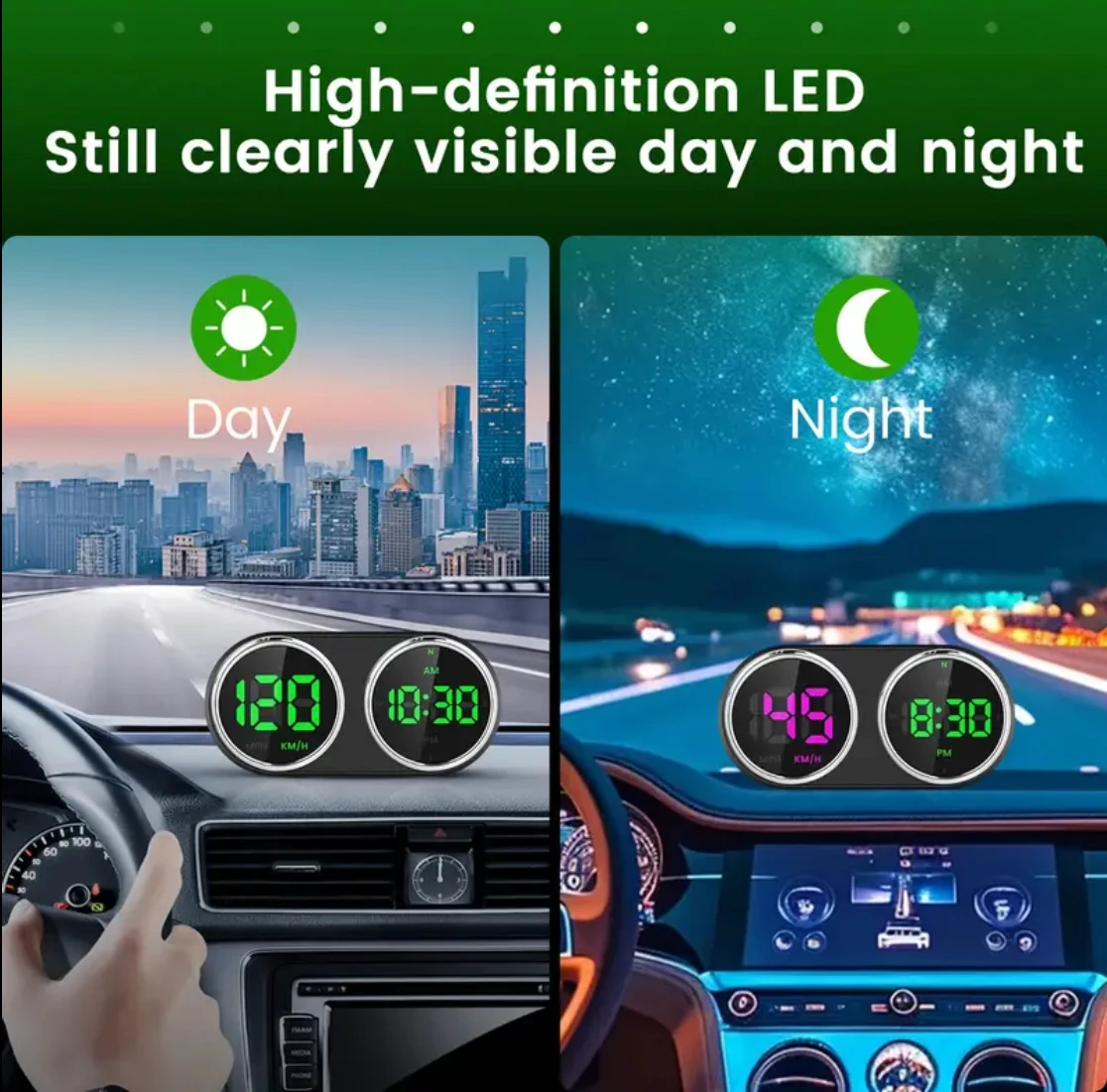 Car Motorcycle Electronic Cloc - đánh giá và giá Electronics Gadgets For Car