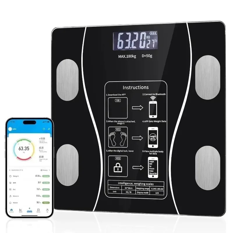 Body fat scale Weight loss and - đánh giá và giá Body Fat Scale Smart
