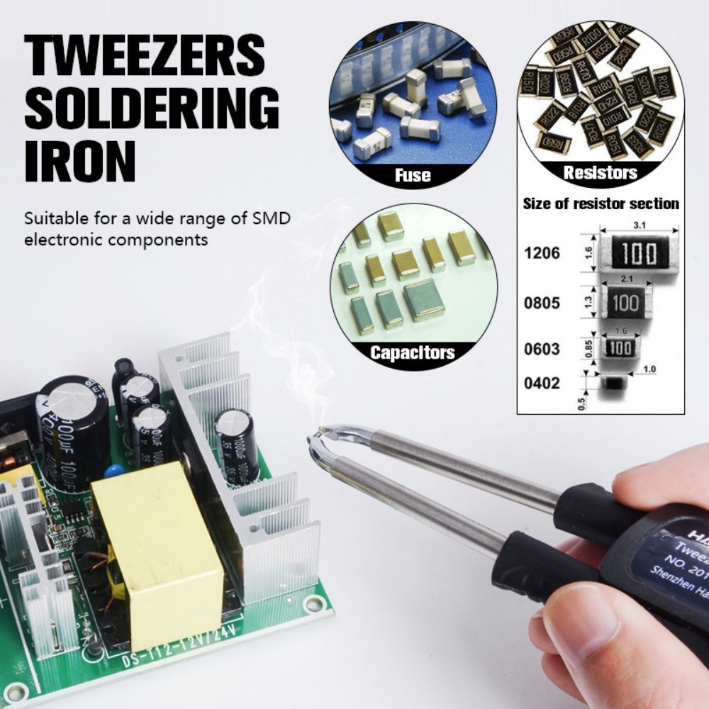 T12 Soldering Tweezer Handle – - đánh giá và giá Electronics Stuff
