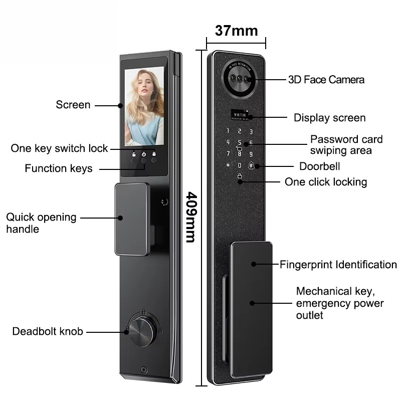 Tuya WiFi Smart Door Lock, Hom - đánh giá và giá Electronics & Gadgets Starting With C