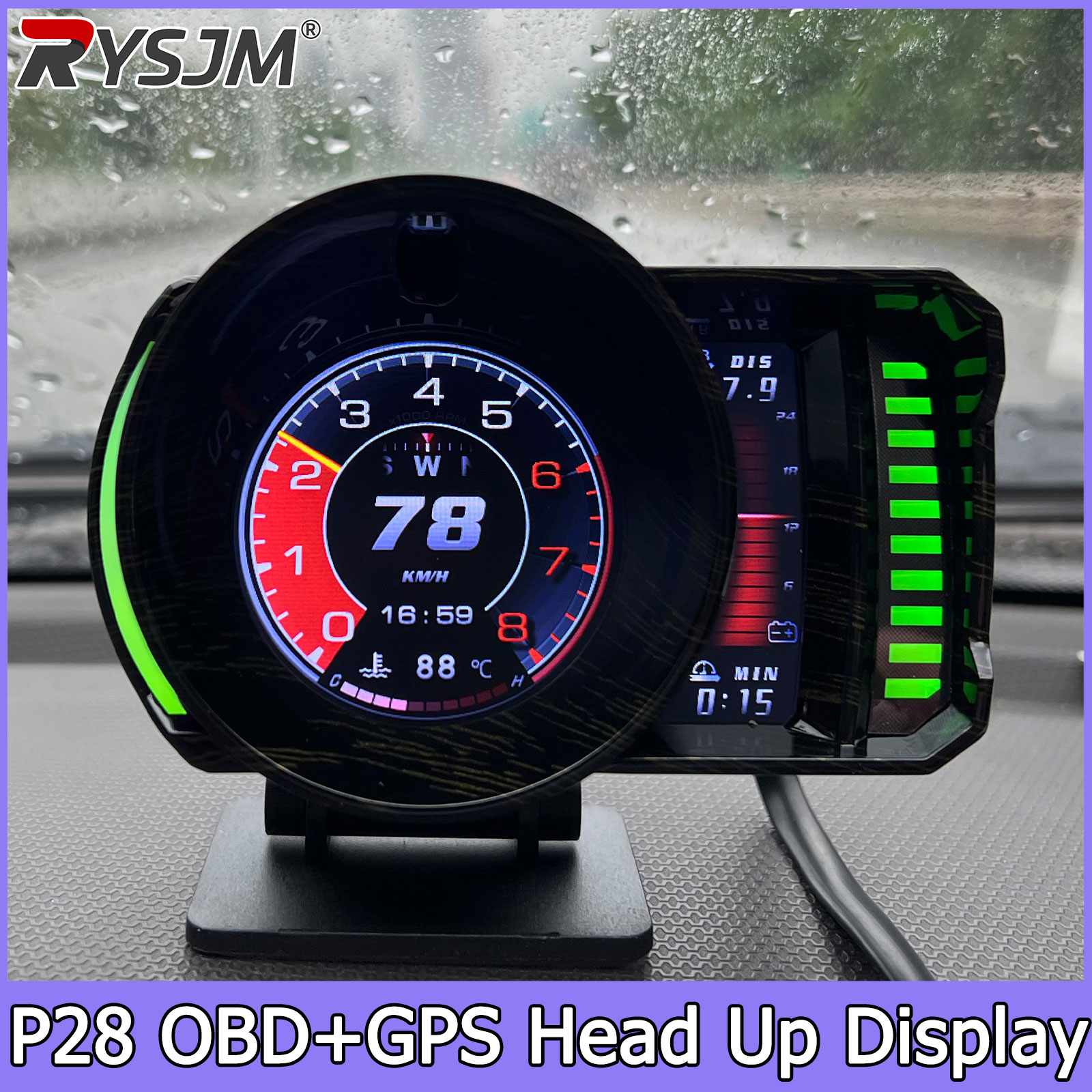 P28 OBD2 GPS Double Systems Me - đánh giá và giá Electronics Gadgets For Car