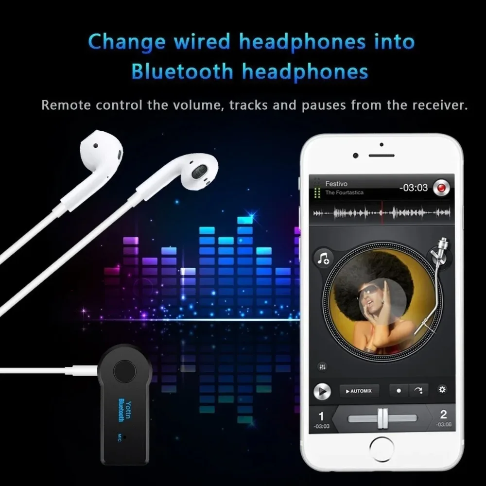 Bluetooth4.2 AUX Audio Stereo  - đánh giá và giá Electronics Gadgets For Car