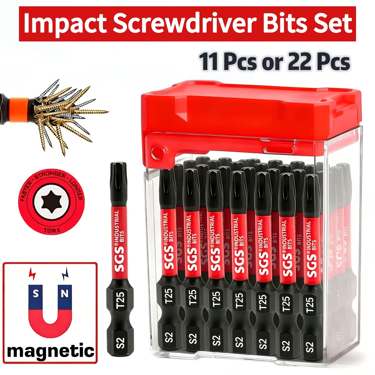 11/22-Piece T25 Torx Magnetic  - đánh giá và giá Diy Electronics Gadgets