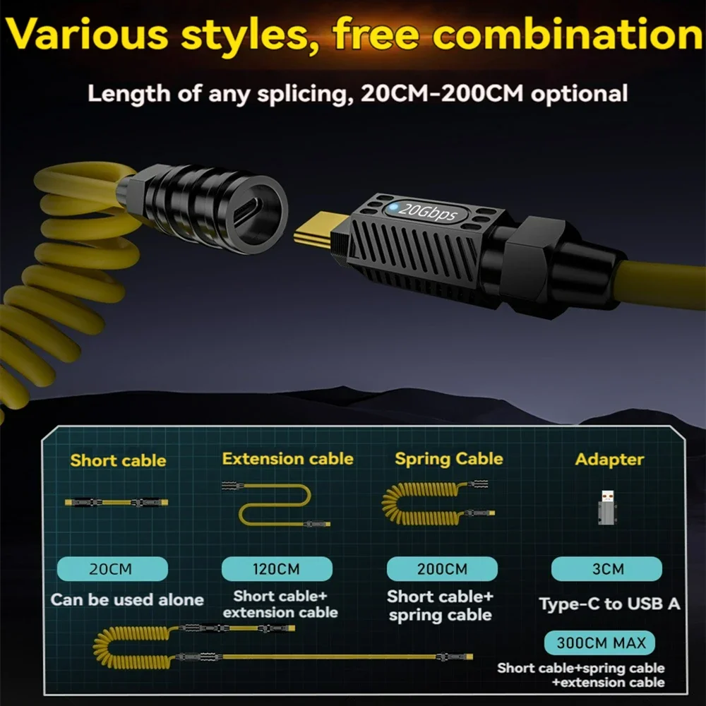 7in1 USB C Geek Data Cable DIY - đánh giá và giá Diy Electronics Gadgets