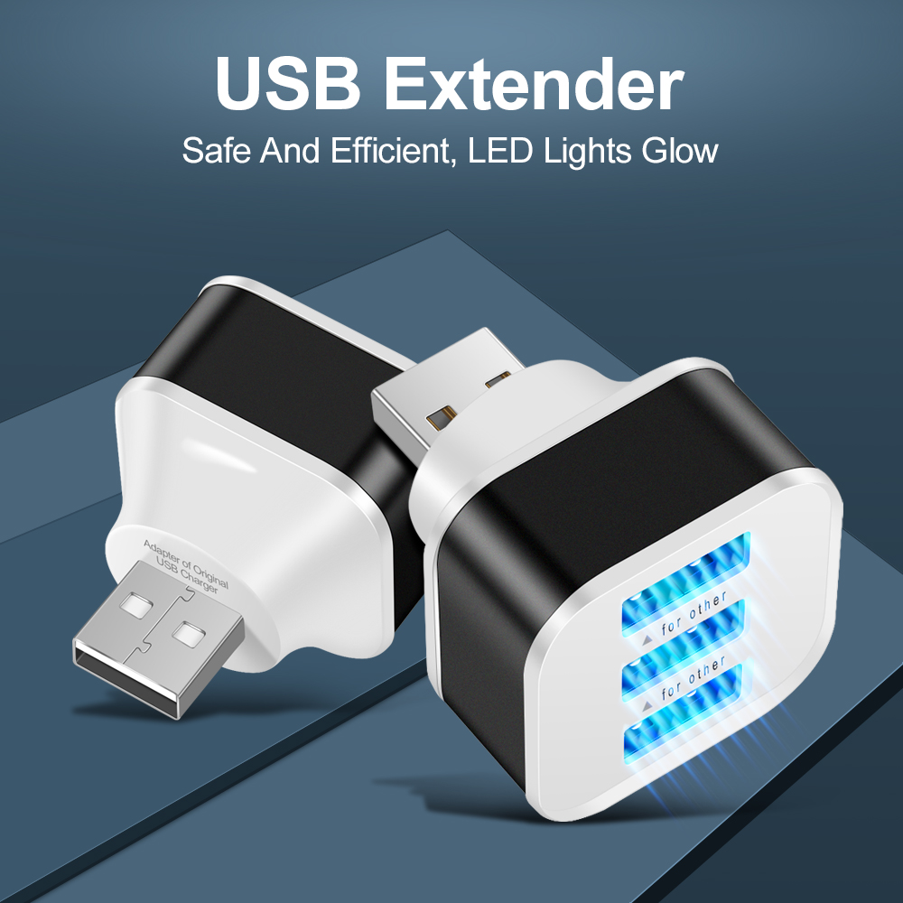 3 Port USB Slots Adaptor Exten - đánh giá và giá Electronics Gadgets For Car