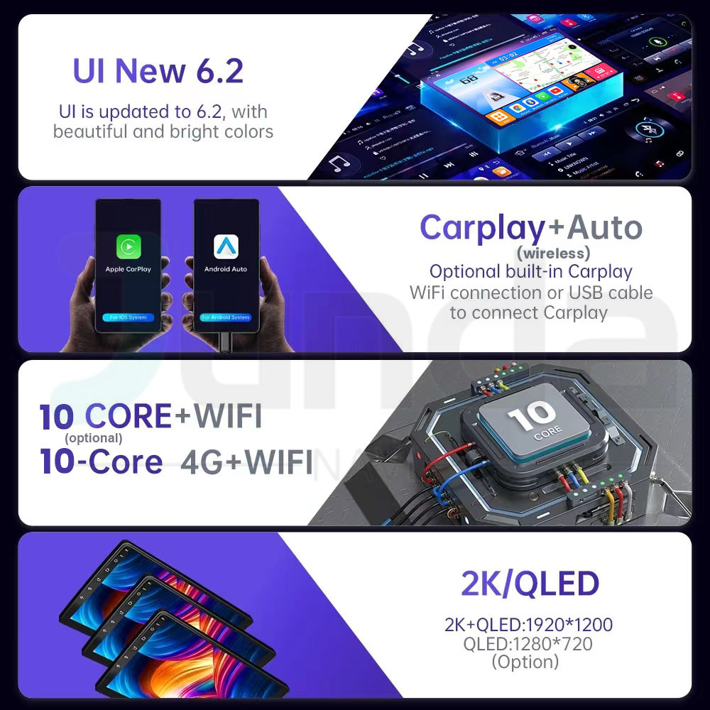 Android 15 For Nissan Teana 3  - đánh giá và giá Wireless Phone Charger Pad