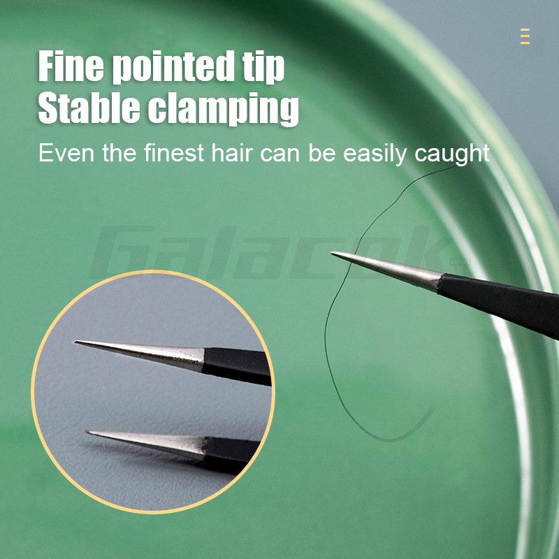 6pcs Precision Long Tweezers S - đánh giá và giá Electronics Stuff