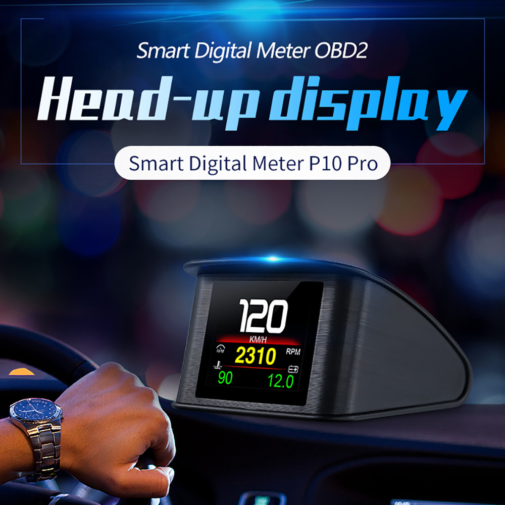 OBDII Smart Digital Meter P10  - đánh giá và giá Electronics Gadgets For Car