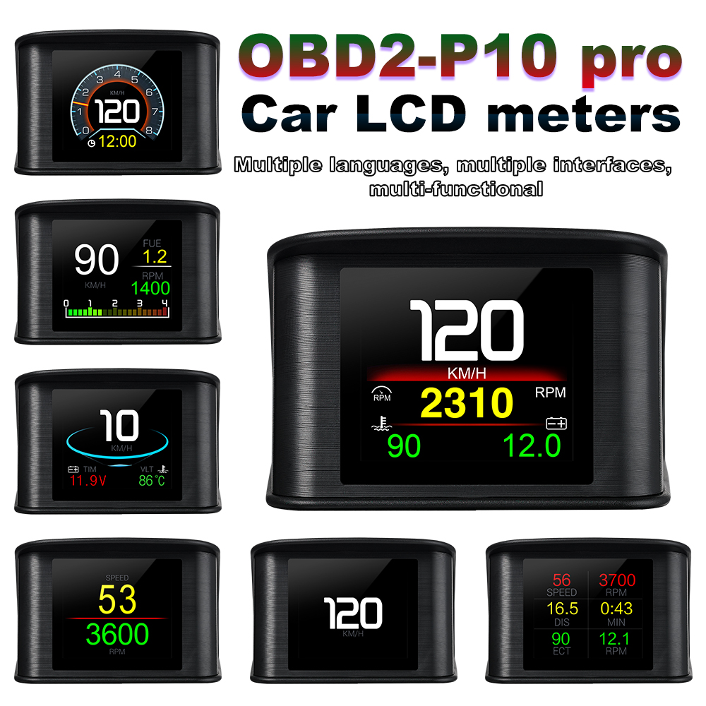 OBDII Smart Digital Meter P10  - đánh giá và giá Electronics Gadgets For Car