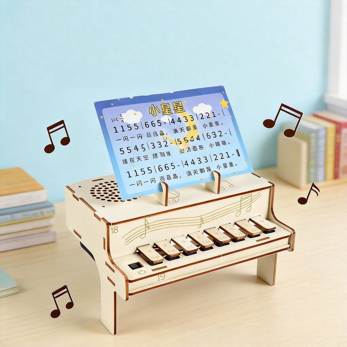 DIY Wooden Electronic Piano Mo - đánh giá và giá Diy Electronics Gadgets