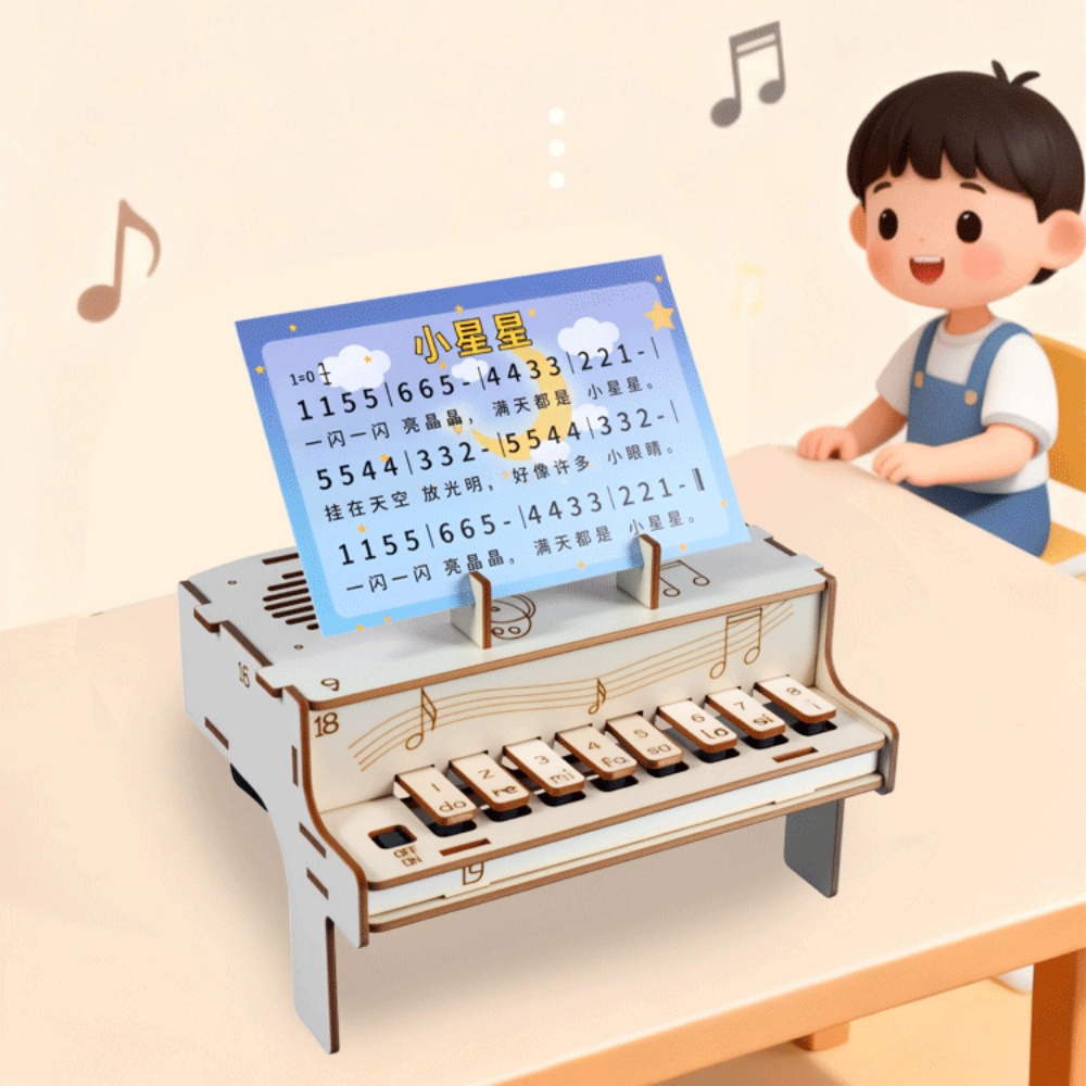 DIY Wooden Electronic Piano Mo - đánh giá và giá Diy Electronics Gadgets
