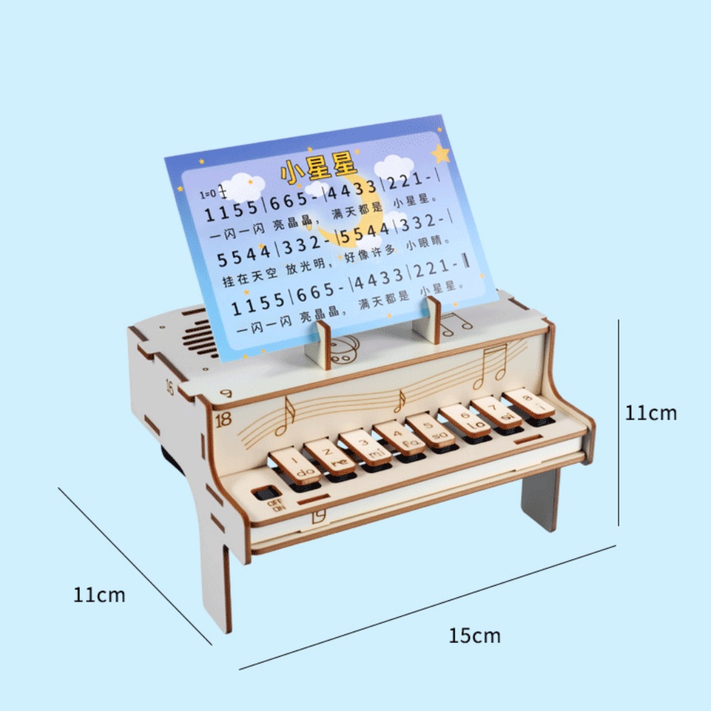 DIY Wooden Electronic Piano Mo - đánh giá và giá Diy Electronics Gadgets