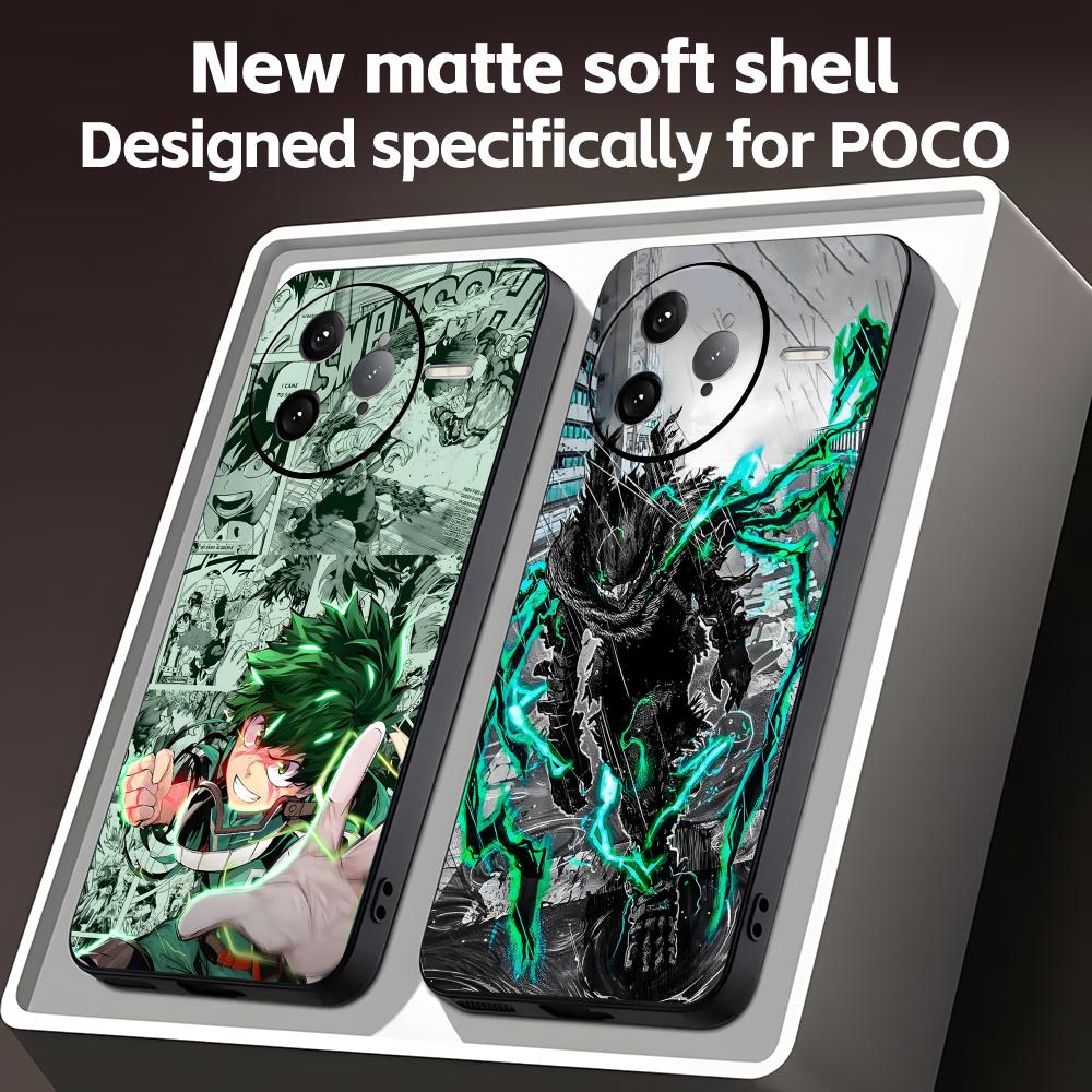 Deku My Hero Academia Phone Ca - đánh giá và giá Xiaomi Poco X6